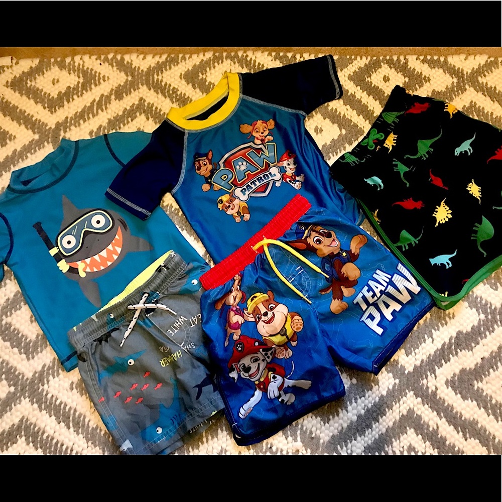 Toddler boy swim set bundle
